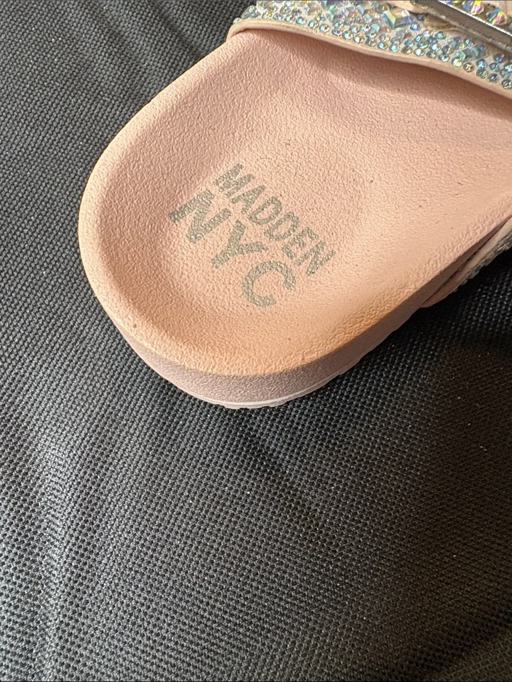 Madden NYC Jewel Embellished Sandals Size 13 Little Girls